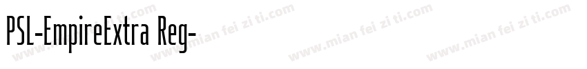 PSL-EmpireExtra Reg字体转换